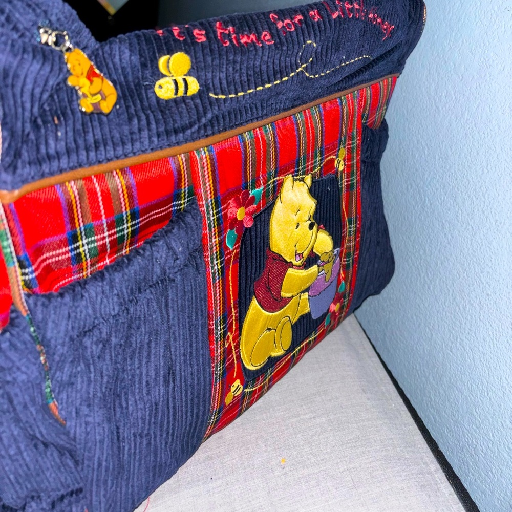 Vintage Winnie the Pooh diaper bag